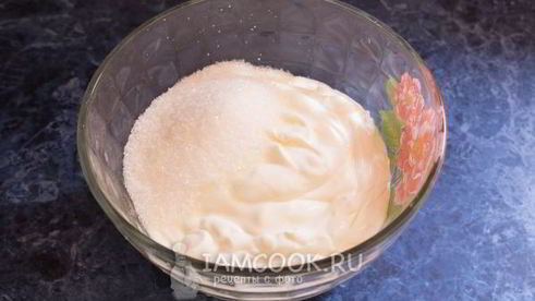 бисквитный торт со сметанным кремом