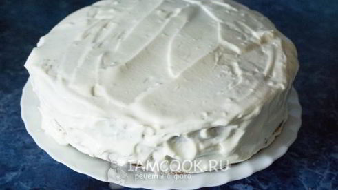 бисквитный торт со сметанным кремом