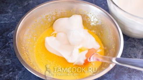 бисквитный торт со сметанным кремом