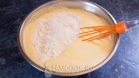 бисквитный торт со сметанным кремом