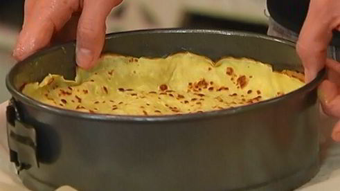 блинный торт с лимонным кремом