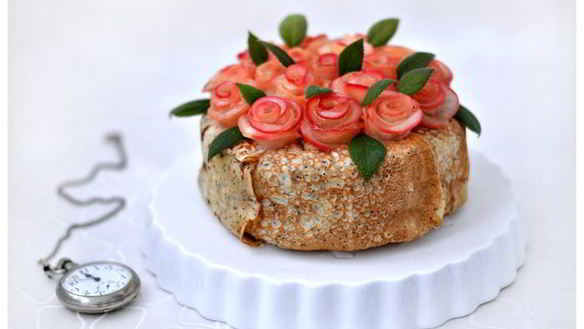 Рецепт Блинный торт Весеннее настроение