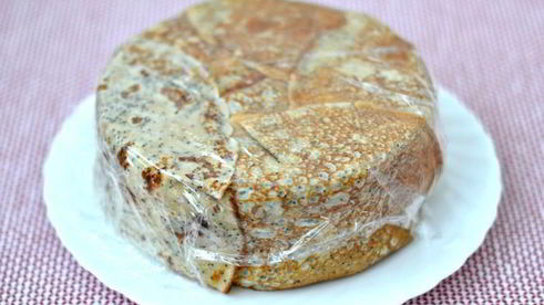 блинный торт весеннее настроение