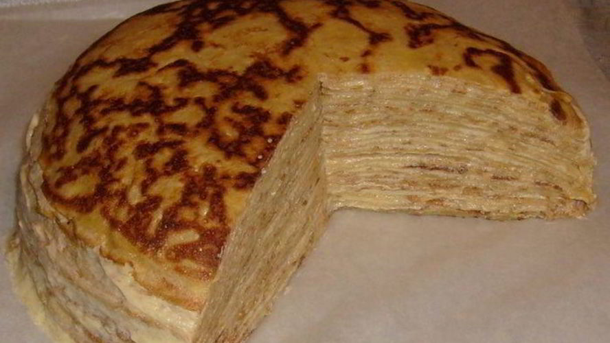 Рецепт блинный торт