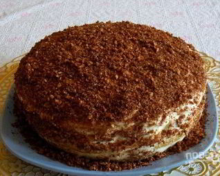 Домашний кефирный торт