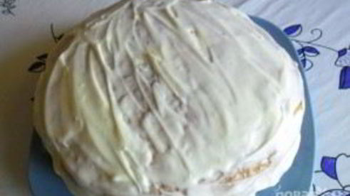 домашний кефирный торт