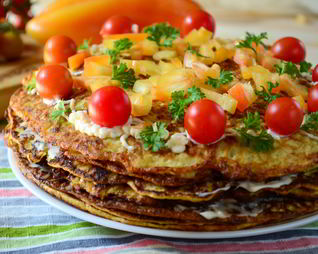 Кабачковый торт