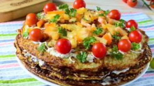 кабачковый торт