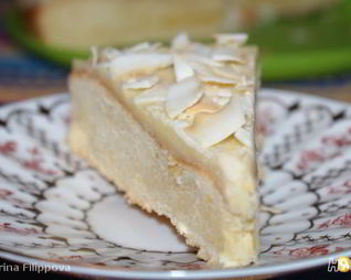 Лимонный торт с белым шоколадом