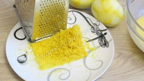 лимонный торт