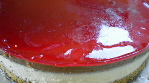 маковый торт с баварскими муссами