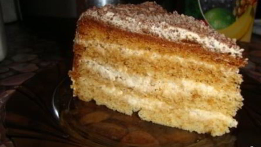 Рецепт медовик в мультиварке