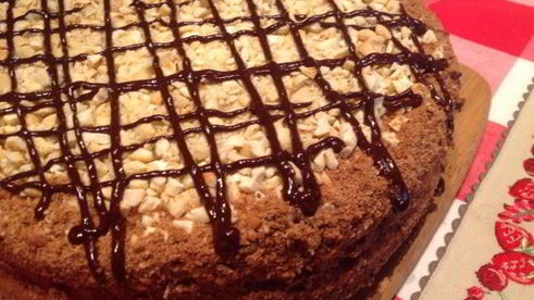 медовый заварной торт