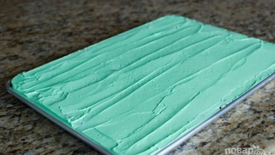 Рецепт мятная прослойка в торт
