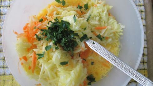 овощной торт