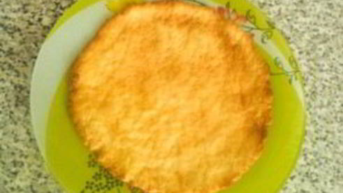 песочный торт с заварным кремом