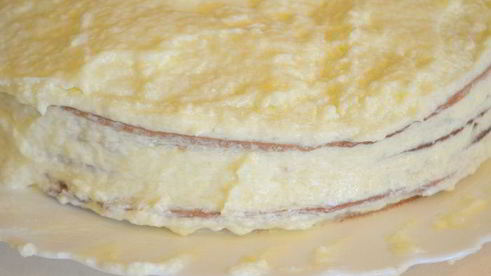 шоколадный медовик с маминым фирменным кремом