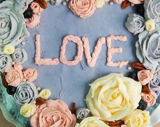 Шоколадный торт Букет роз