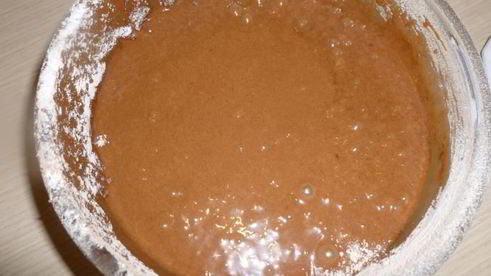 шоколадный торт с медовой нугой