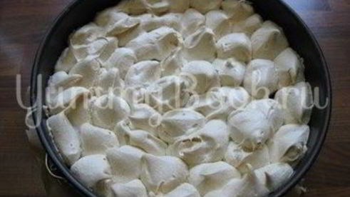 шоколадный торт с меренгой и маскарпоне