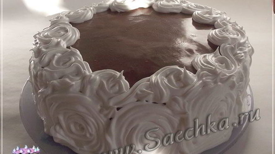 Рецепт шоколадный торт с винным желе