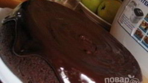 шоколадный трюфельный торт