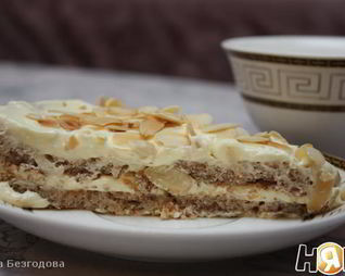 Шведский миндальный торт