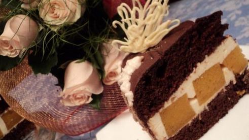 торт бабочка