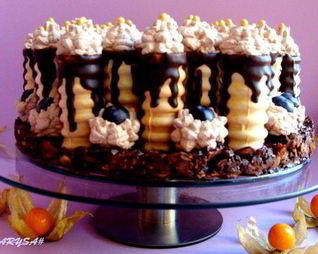 Торт без выпечки Детские фантазии