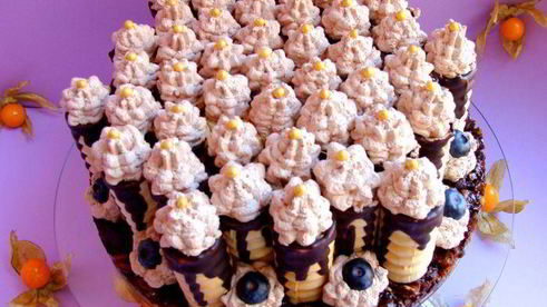 торт без выпечки детские фантазии