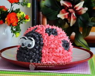 Торт Божья коровка