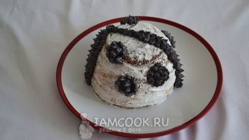 торт божья коровка