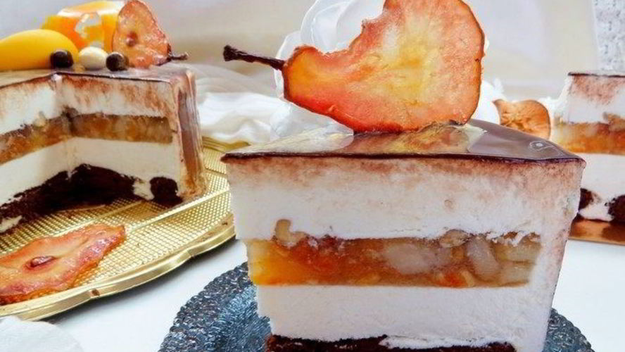 Рецепт торт бри-груша-херес