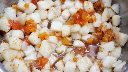 торт бри-груша-херес