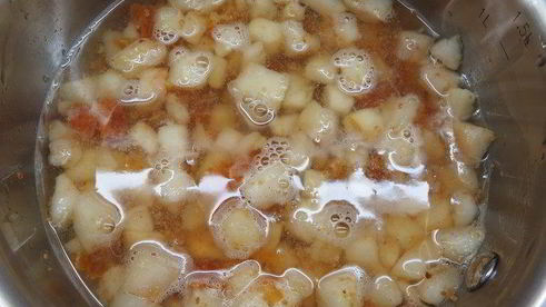 торт бри-груша-херес