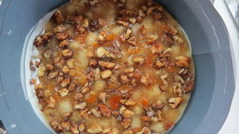 торт бри-груша-херес