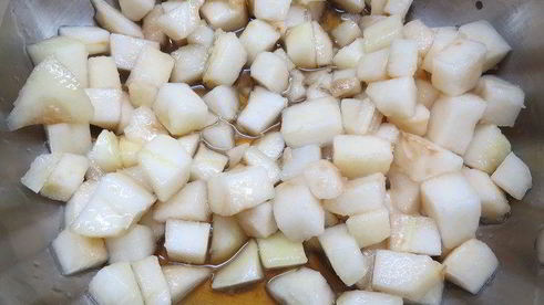 торт бри-груша-херес