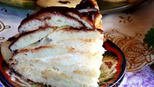 Рецепт Торт Черепаха со сгущенкой