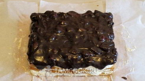 торт из печенья и творога