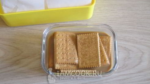 торт из печенья и творога