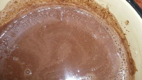 торт из шоколадных шариков катюша