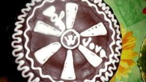 торт колесо