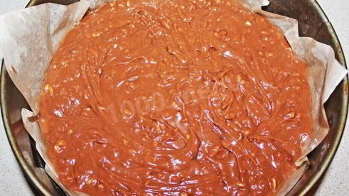 торт королевский с маком, орехами, изюмом