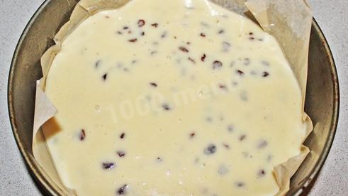 торт королевский с маком, орехами, изюмом