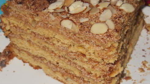 торт коровка