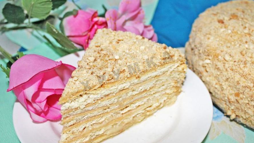 Рецепт торт крем брюле