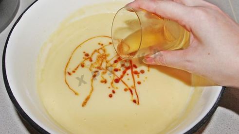 торт крем брюле