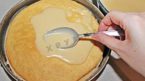 торт крем брюле