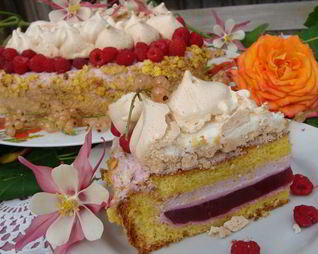 Торт Малиновая шкатулка