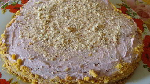 торт малиновая шкатулка